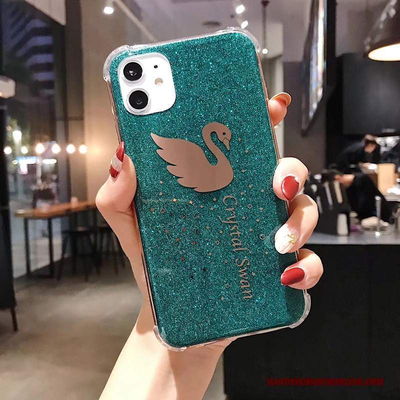 Custodia iPhone 12 Silicone Biancotelefono, Cover iPhone 12 Tutto Incluso High End