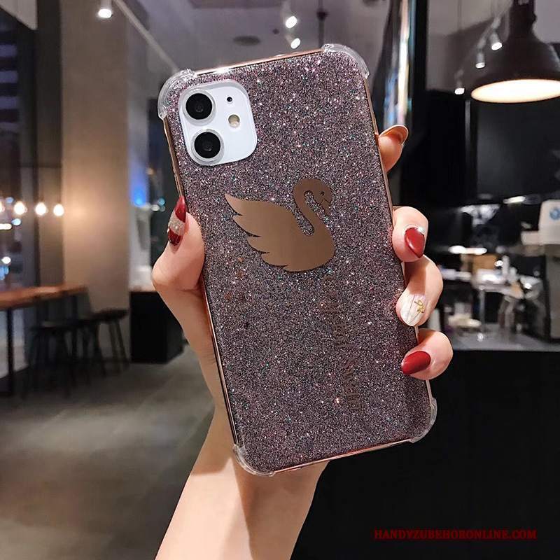 Custodia iPhone 12 Silicone Biancotelefono, Cover iPhone 12 Tutto Incluso High End