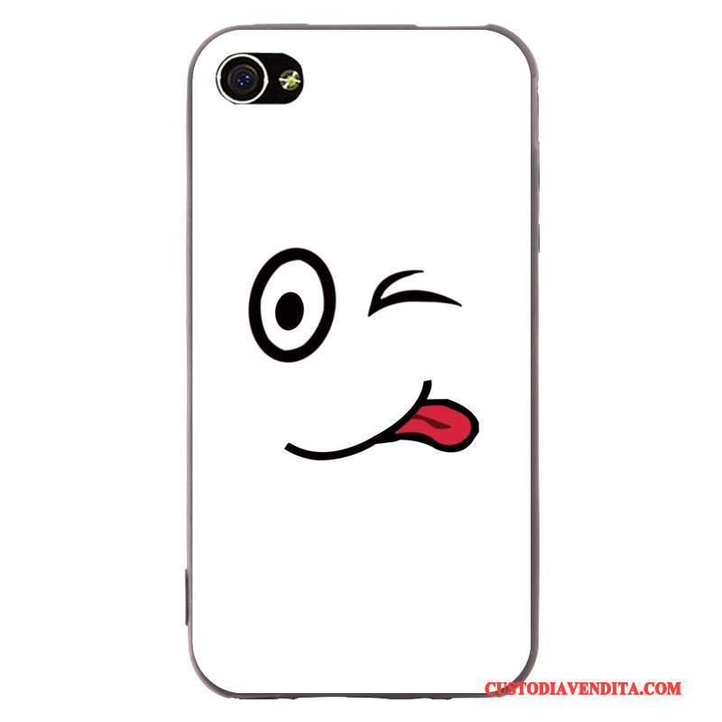 Custodia iPhone 4/4s Cartone Animato Colore Profondotelefono, Cover iPhone 4/4s Creativo Tendenza Supporto