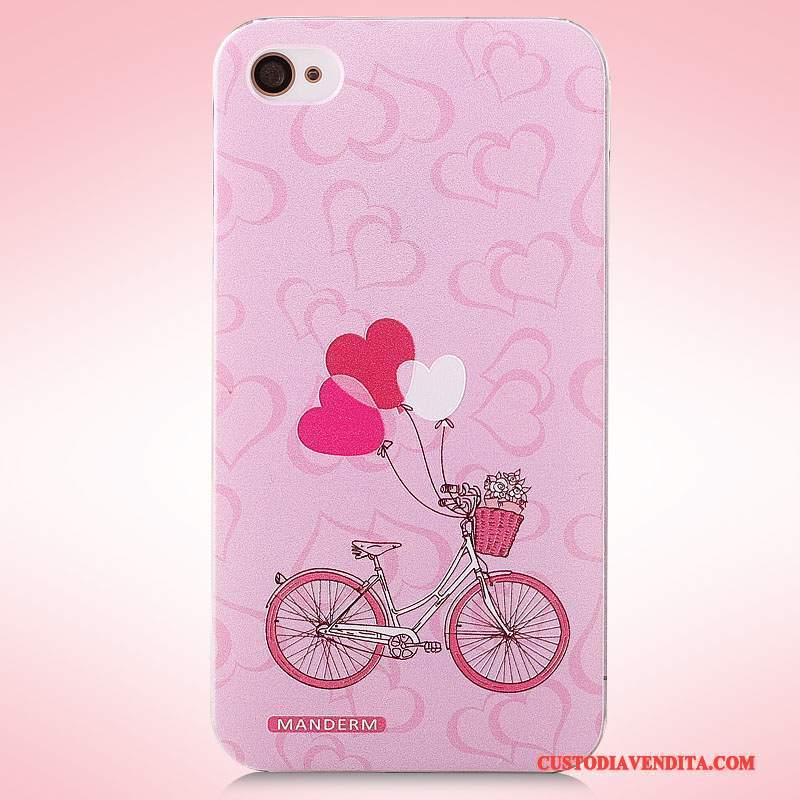 Custodia iPhone 4/4s Cartone Animato Tridimensionaletelefono, Cover iPhone 4/4s Colore Tendenza Difficile