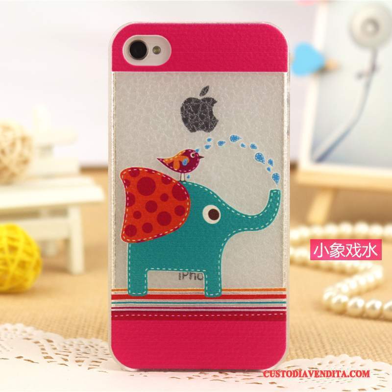 Custodia iPhone 4/4s Pelle Modellotelefono, Cover iPhone 4/4s Colore Leggere