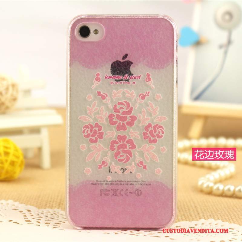 Custodia iPhone 4/4s Pelle Modellotelefono, Cover iPhone 4/4s Colore Leggere