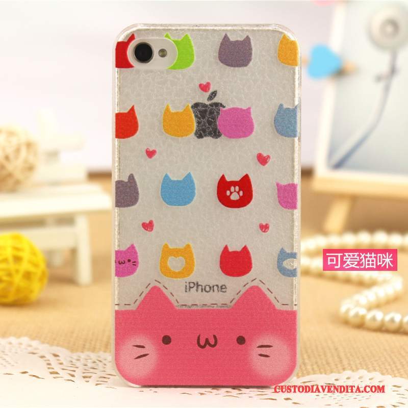 Custodia iPhone 4/4s Pelle Modellotelefono, Cover iPhone 4/4s Colore Leggere