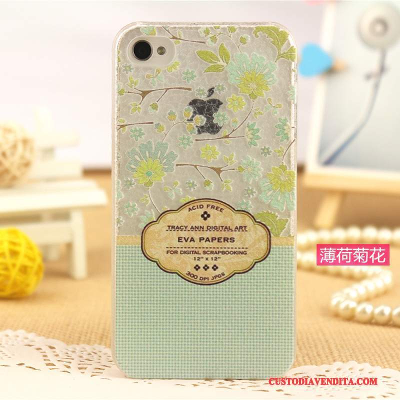 Custodia iPhone 4/4s Pelle Modellotelefono, Cover iPhone 4/4s Colore Leggere