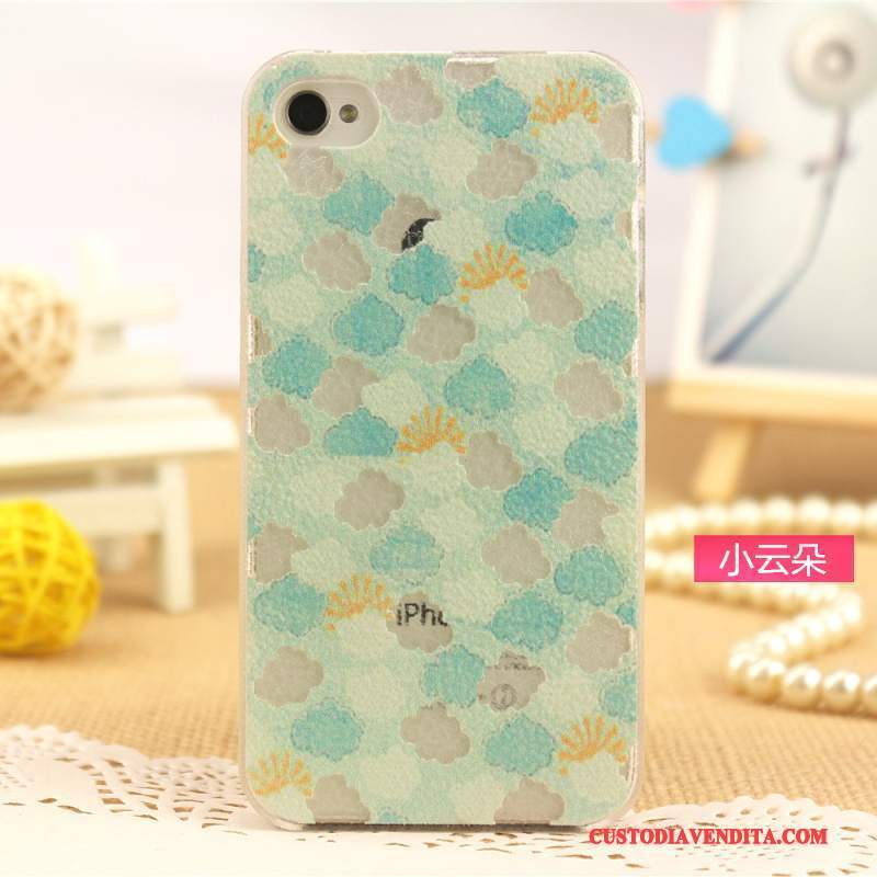 Custodia iPhone 4/4s Pelle Modellotelefono, Cover iPhone 4/4s Colore Leggere