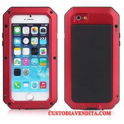 Custodia iPhone 4/4s Protezione Metallo Giallo, Cover iPhone 4/4s Nuovo Armatura