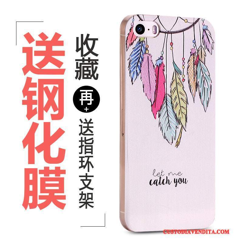 Custodia iPhone 5/5s Cartone Animato Personalizza Supporto, Cover iPhone 5/5s Colore Bello Morbido