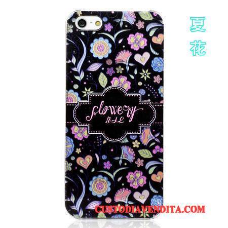 Custodia iPhone 5/5s Cartone Animato Telefono Colore, Cover iPhone 5/5s Protezione Blu Accessori