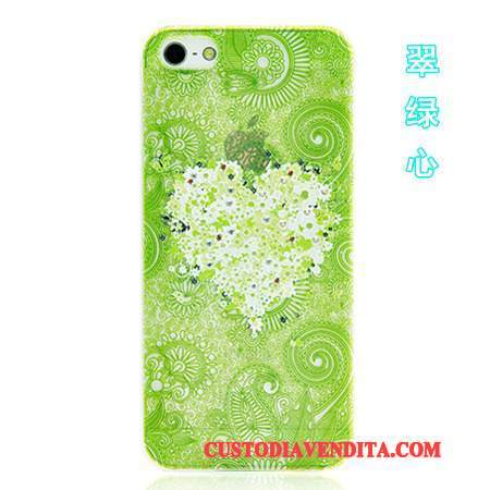 Custodia iPhone 5/5s Cartone Animato Telefono Colore, Cover iPhone 5/5s Protezione Blu Accessori