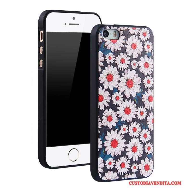 Custodia iPhone 5/5s Colore Tendenza Anti-caduta, Cover iPhone 5/5s Protezione Telefono Morbido