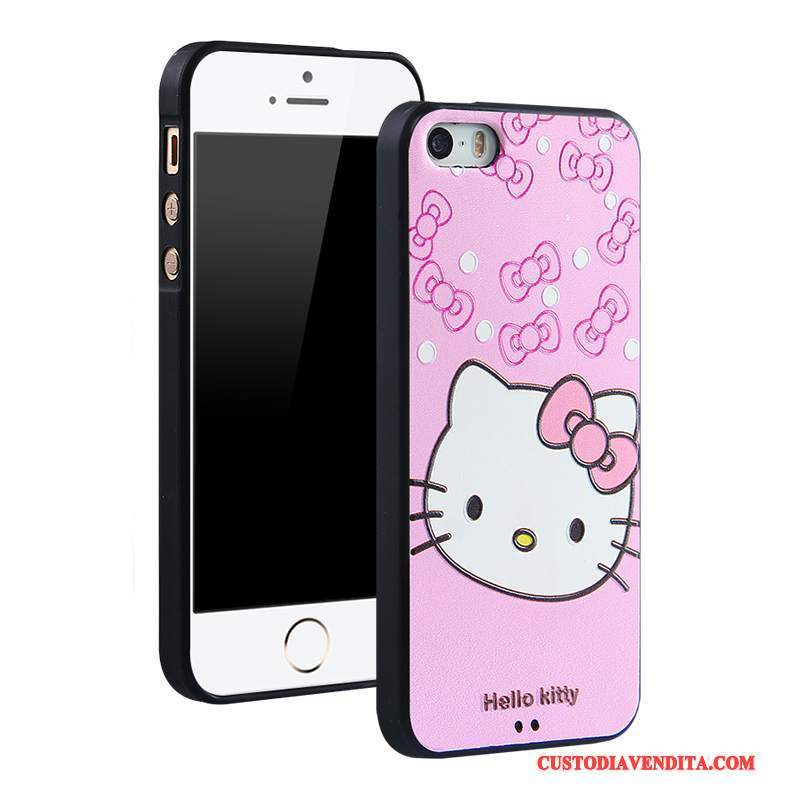 Custodia iPhone 5/5s Colore Tendenza Anti-caduta, Cover iPhone 5/5s Protezione Telefono Morbido