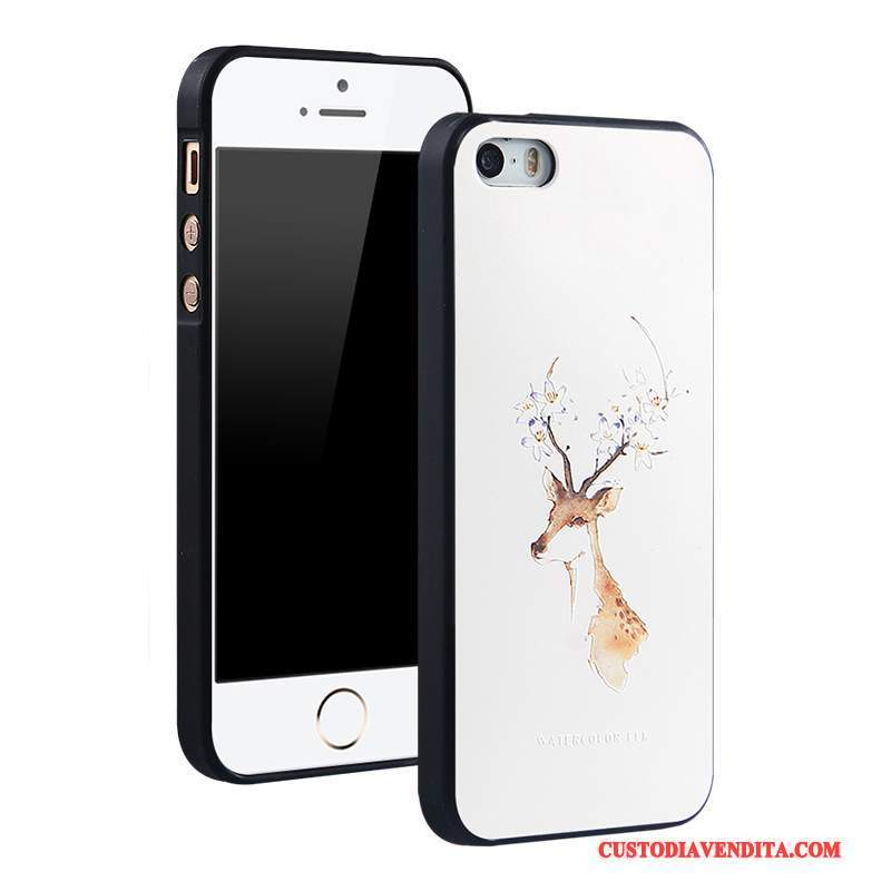 Custodia iPhone 5/5s Colore Tendenza Anti-caduta, Cover iPhone 5/5s Protezione Telefono Morbido