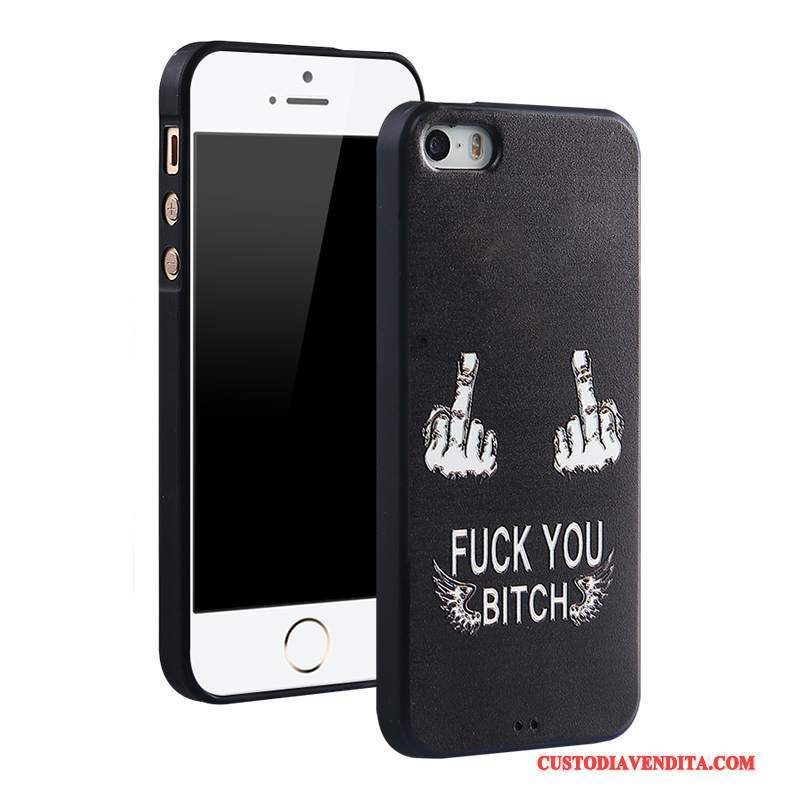 Custodia iPhone 5/5s Colore Tendenza Anti-caduta, Cover iPhone 5/5s Protezione Telefono Morbido