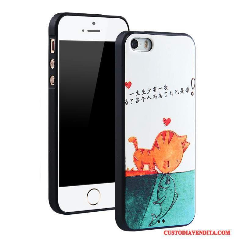 Custodia iPhone 5/5s Colore Tendenza Anti-caduta, Cover iPhone 5/5s Protezione Telefono Morbido