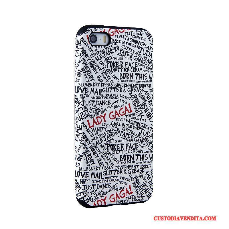 Custodia iPhone 5/5s Colore Tendenza Blu, Cover iPhone 5/5s Protezione Telefono Morbido