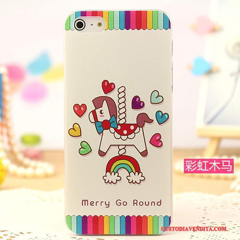 Custodia iPhone 5/5s Colore Trasparentetelefono, Cover iPhone 5/5s Colore