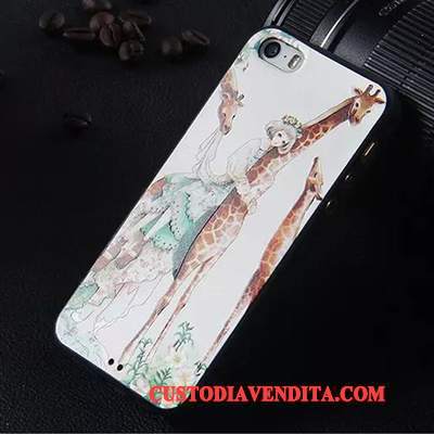 Custodia iPhone 5/5s Colore Trasparentetelefono, Cover iPhone 5/5s Silicone Morbido Tutto Incluso