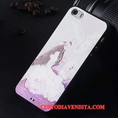 Custodia iPhone 5/5s Colore Trasparentetelefono, Cover iPhone 5/5s Silicone Morbido Tutto Incluso