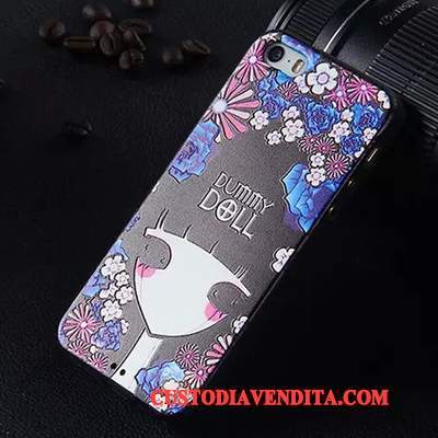 Custodia iPhone 5/5s Colore Trasparentetelefono, Cover iPhone 5/5s Silicone Morbido Tutto Incluso