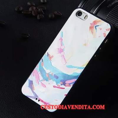 Custodia iPhone 5/5s Colore Trasparentetelefono, Cover iPhone 5/5s Silicone Morbido Tutto Incluso