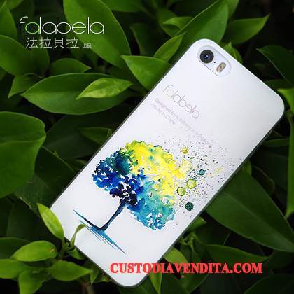 Custodia iPhone 5/5s Creativo Anti-caduta Morbido, Cover iPhone 5/5s Silicone Tendenzatelefono