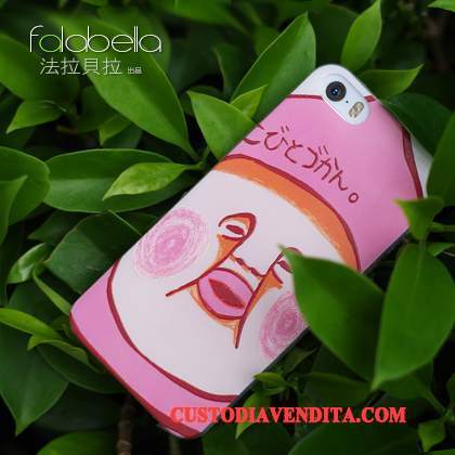 Custodia iPhone 5/5s Creativo Anti-caduta Morbido, Cover iPhone 5/5s Silicone Tendenzatelefono