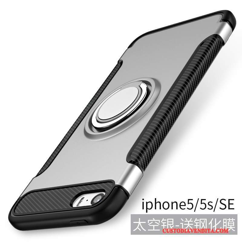 Custodia iPhone 5/5s Creativo Difficile Di Personalità, Cover iPhone 5/5s Protezione Telefono Tutto Incluso