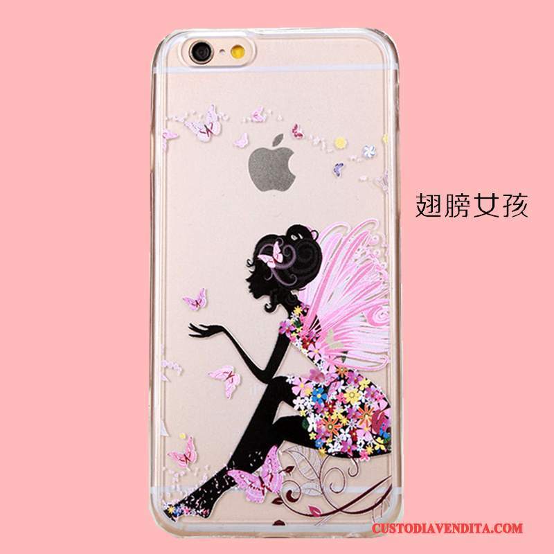 Custodia iPhone 5/5s Goffratura Anti-caduta Borse, Cover iPhone 5/5s Colore Telefono Nuovo