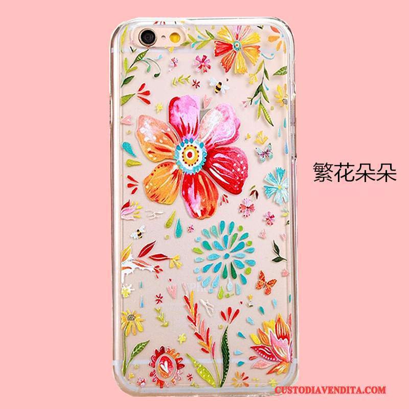 Custodia iPhone 5/5s Goffratura Anti-caduta Borse, Cover iPhone 5/5s Colore Telefono Nuovo