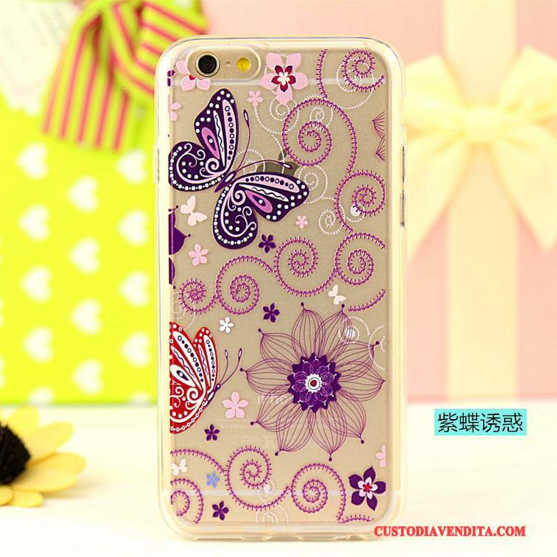 Custodia iPhone 5/5s Goffratura Anti-caduta Borse, Cover iPhone 5/5s Colore Telefono Nuovo