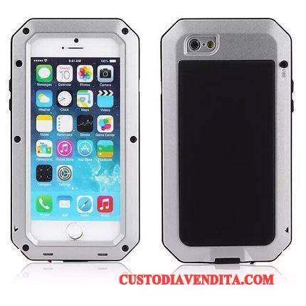 Custodia iPhone 5/5s Protezione Telefono Armatura, Cover iPhone 5/5s Giallo Tre Difese