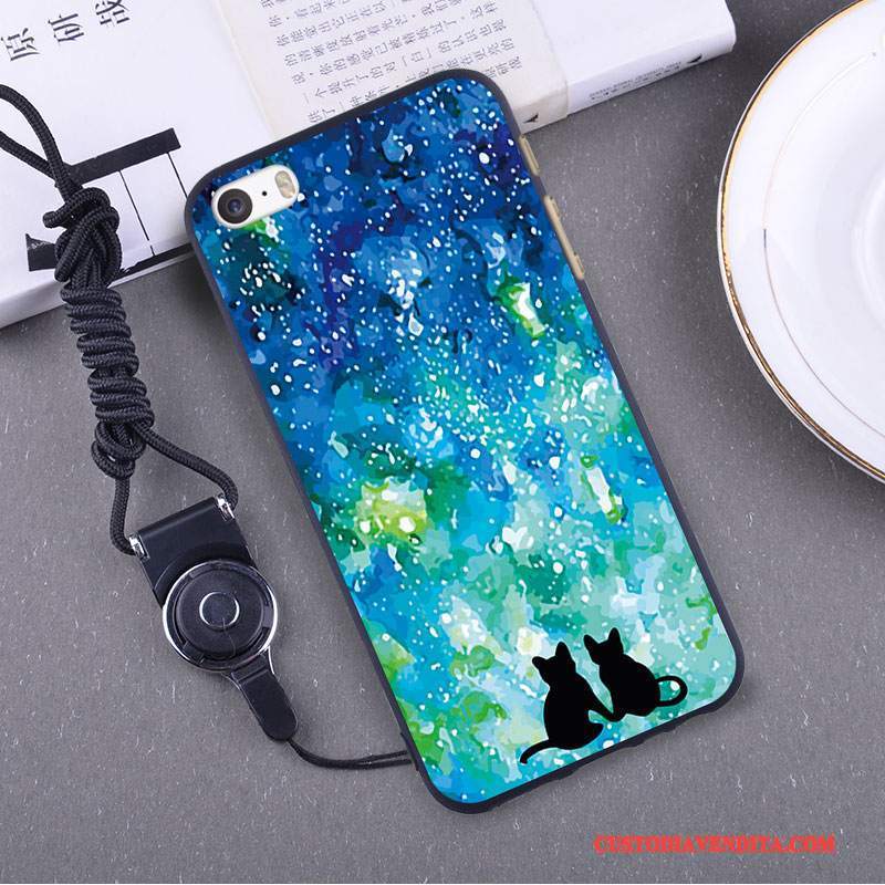 Custodia iPhone 5/5s Protezione Telefono Tutto Incluso, Cover iPhone 5/5s Colore Morbido Macchiati