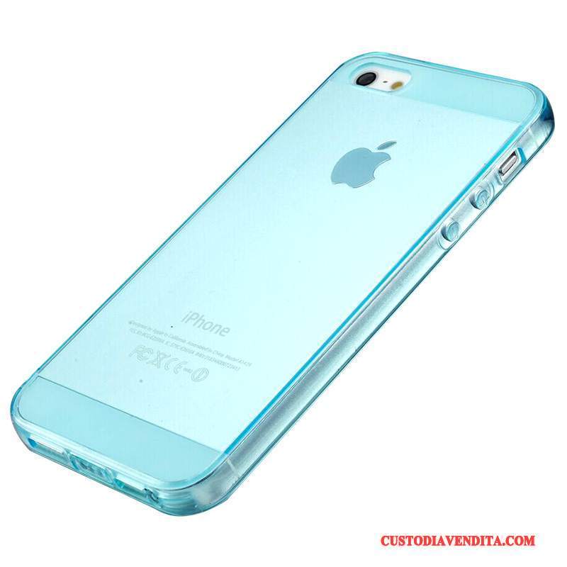 Custodia iPhone 5/5s Silicone Blutelefono, Cover iPhone 5/5s Protezione Tutto Incluso