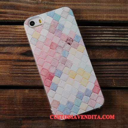 Custodia iPhone 5/5s Silicone Chiarotelefono, Cover iPhone 5/5s Protezione Ornamenti Appesi Morbido