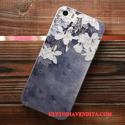 Custodia iPhone 5/5s Silicone Chiarotelefono, Cover iPhone 5/5s Protezione Ornamenti Appesi Morbido