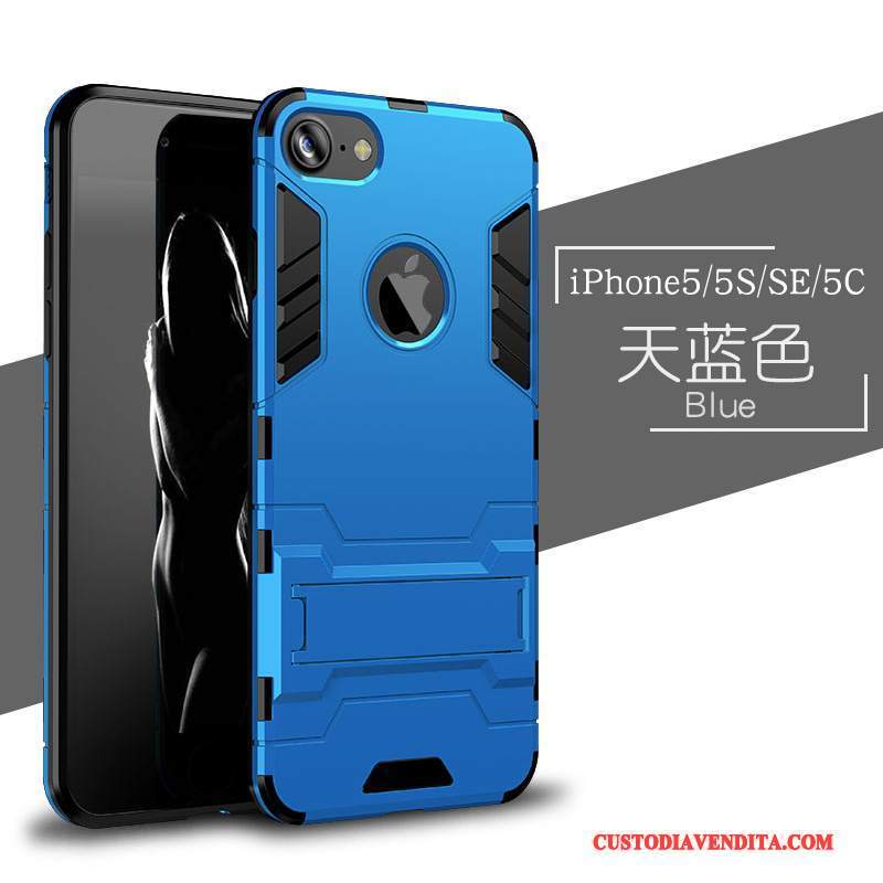 Custodia iPhone 5/5s Silicone Tendenza Tutto Incluso, Cover iPhone 5/5s Protezione Marinatelefono