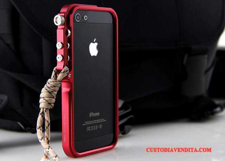 Custodia iPhone 5/5s Tendenza Oro, Cover iPhone 5/5s Telefono Metallo