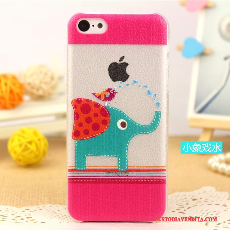 Custodia iPhone 5c Pelle Anti-caduta Personalizza, Cover iPhone 5c Protezione Modello Sottile