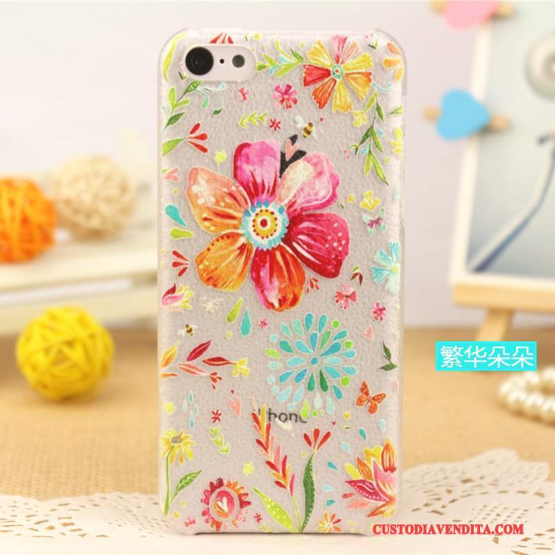 Custodia iPhone 5c Pelle Anti-caduta Personalizza, Cover iPhone 5c Protezione Modello Sottile