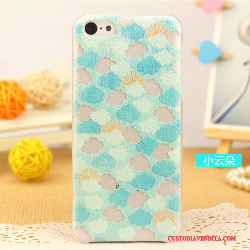 Custodia iPhone 5c Pelle Anti-caduta Personalizza, Cover iPhone 5c Protezione Modello Sottile