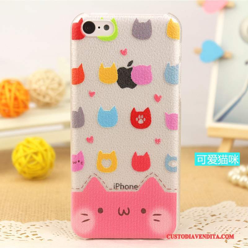 Custodia iPhone 5c Pelle Anti-caduta Personalizza, Cover iPhone 5c Protezione Modello Sottile