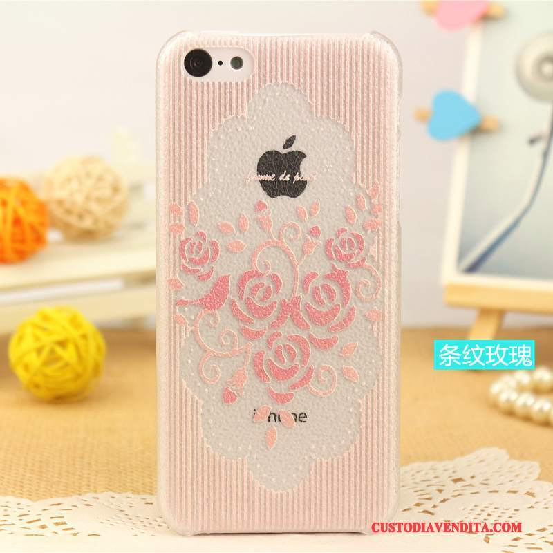 Custodia iPhone 5c Pelle Anti-caduta Personalizza, Cover iPhone 5c Protezione Modello Sottile