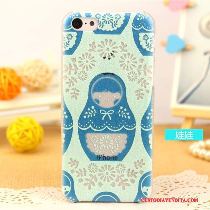 Custodia iPhone 5c Pelle Anti-caduta Personalizza, Cover iPhone 5c Protezione Modello Sottile