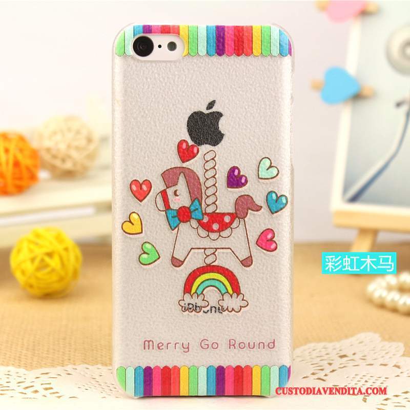 Custodia iPhone 5c Pelle Anti-caduta Personalizza, Cover iPhone 5c Protezione Modello Sottile