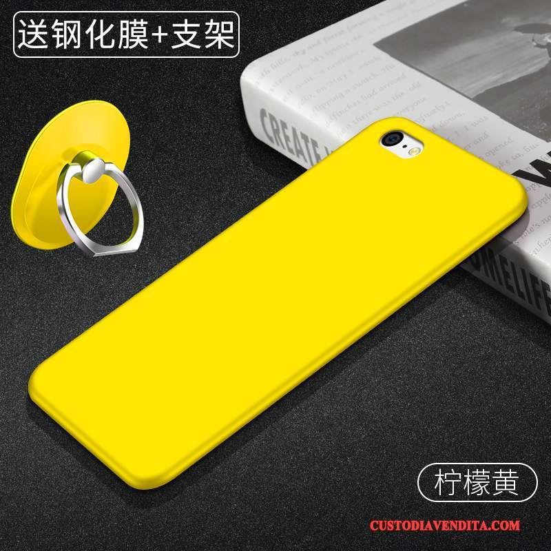 Custodia iPhone 5c Silicone Monocromatico Morbido, Cover iPhone 5c Protezione Semplicitelefono