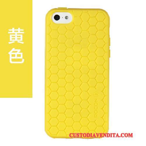 Custodia iPhone 5c Silicone Telefono Verde, Cover iPhone 5c Creativo Morbido Macchiati