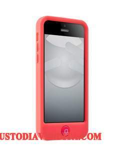 Custodia iPhone 5c Silicone Verdetelefono, Cover iPhone 5c