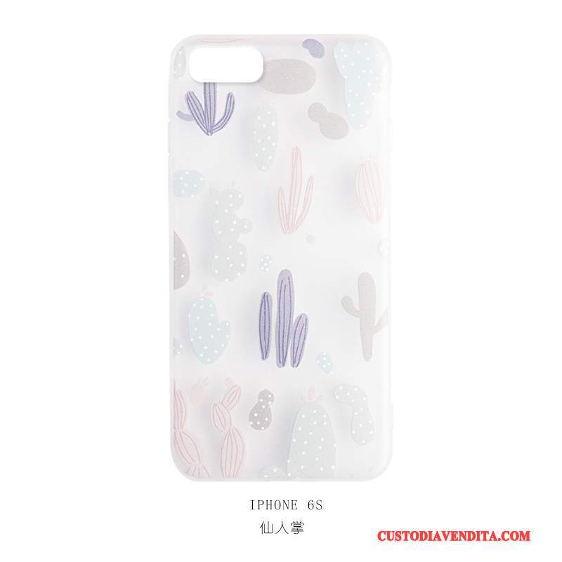 Custodia iPhone 6/6s Cartone Animato Bello Cuore, Cover iPhone 6/6s Creativo Telefono Tutto Incluso