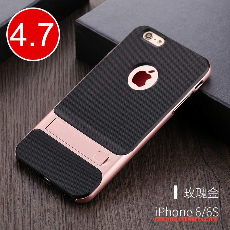 Custodia iPhone 6/6s Colore Anti-caduta Trasparente, Cover iPhone 6/6s Silicone Nuovo Tutto Incluso