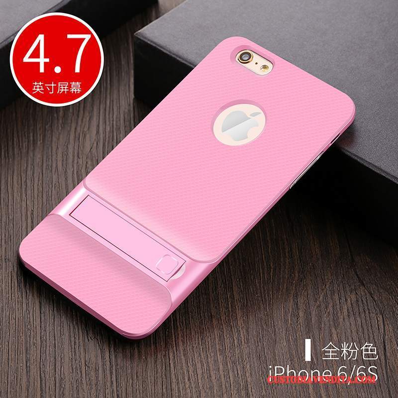 Custodia iPhone 6/6s Colore Anti-caduta Trasparente, Cover iPhone 6/6s Silicone Nuovo Tutto Incluso